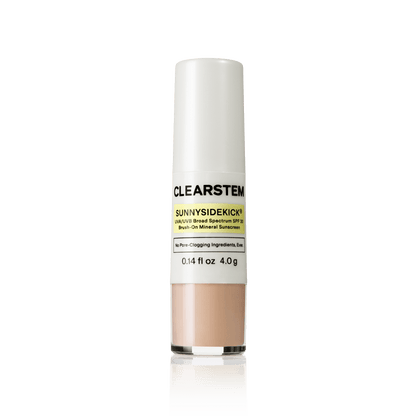 CLEARSTEM SUNNYSIDEKICK brush-on mineral sunscreen SPF 30, front of pack