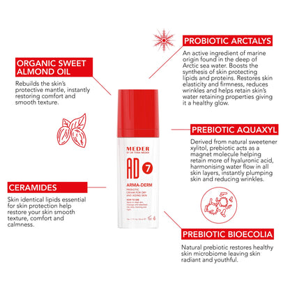 Arma-Derm Prebiotic Cream for Dry & Aging Skin