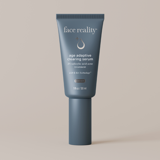 Face Reality Age Adaptive Clearing Serum, 1 fl oz tube, front of the package